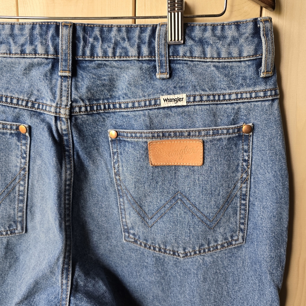 Wrangler Wild West 603 High Waist Ankle Straight Leg Jeans size 31 - Picture 10 of 13
